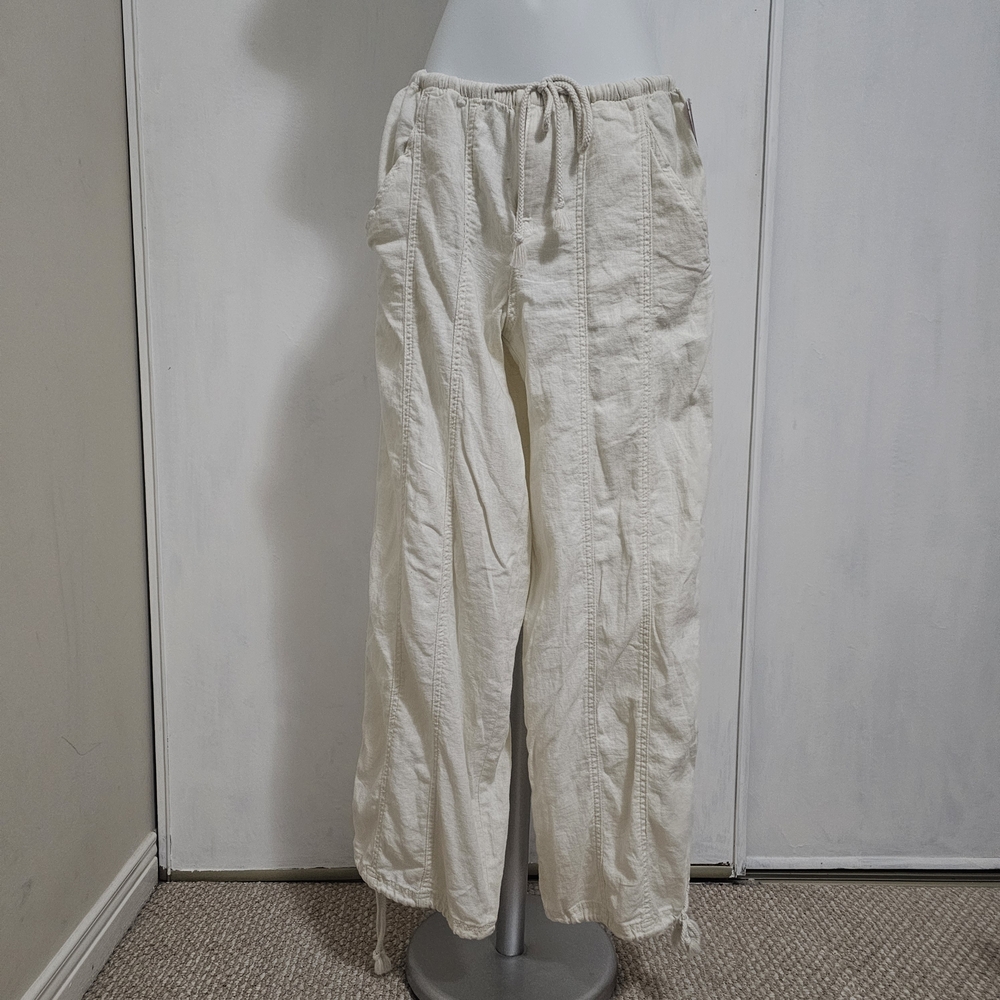 NWT Wild Fable Linen Blend Baggy Pants Sz S
